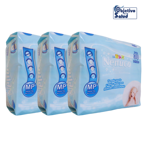 Pañales Para Bebe Prematuro Mini Libre De Químicos