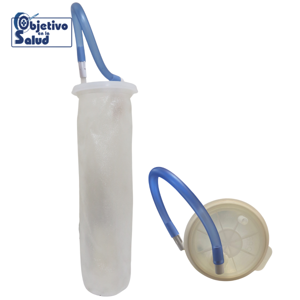 Bolsa RECEPTAL® de 2000 ml CON válvula / liner azul