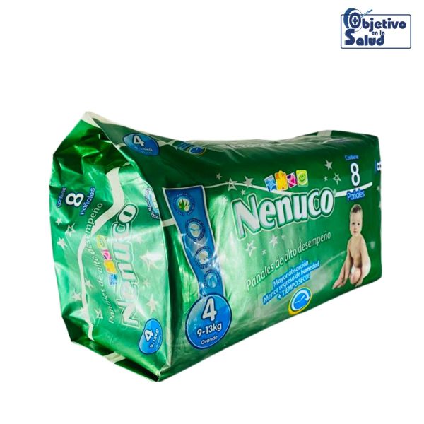 Pañales Etapa 4 de 9–13 kg | Paquete con 8 Piezas