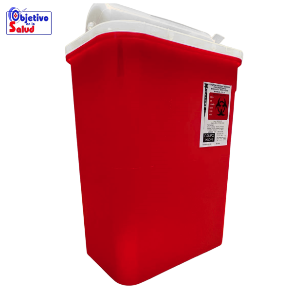 Contenedor Para Residuos Rpbi Punzocortantes 13 Lt