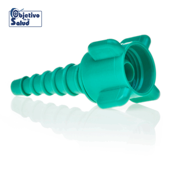 Conector Niple Plástico Cola Ratón para Oxígeno Hudson | Paquete 10 Piezas